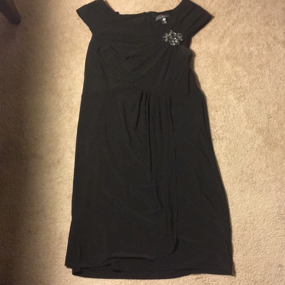 Black cocktail dress